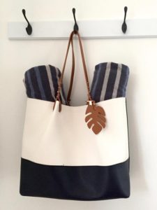 Beach Bag with Towels - Upper Suite Serenity detail