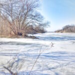 Spectacular Winter Day - Frozen Ausable River, Port Franks Getaway, Ontario, Canada