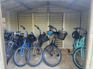Lots of bikes available