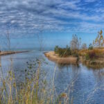 Mud Creek Enters Lake Huron