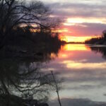 Sunset on the Ausable River, Port Franks